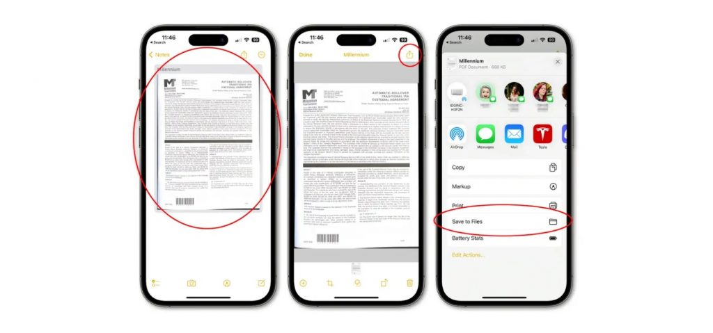 How to Scan Documents with an iPhone?